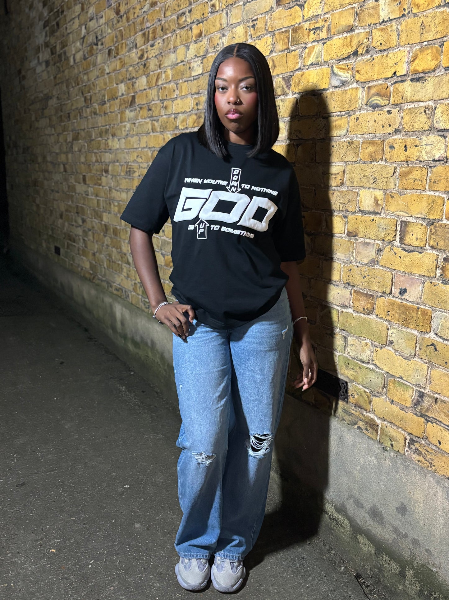 God Is Up To Something Tee