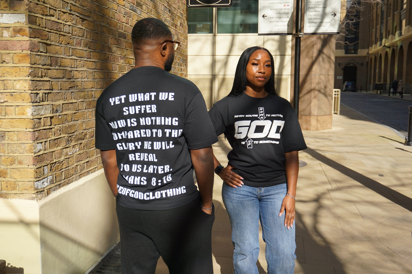 God Is Up To Something Tee