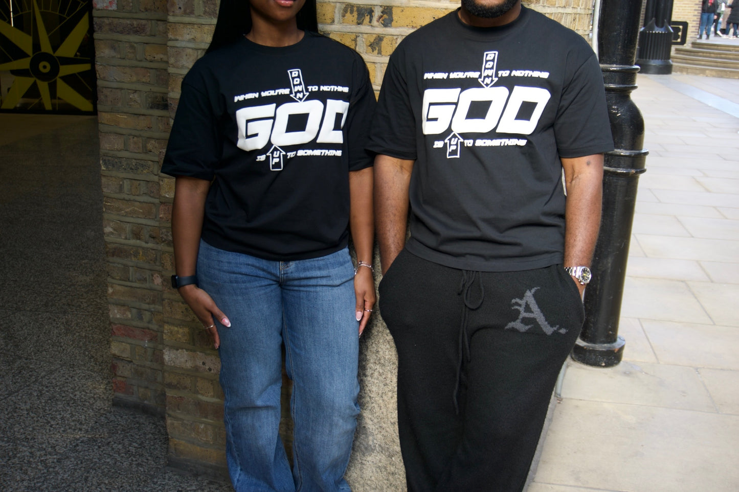 God Is Up To Something Tee